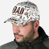 Dad Fixer Of Things - Personalized Father Classic Cap