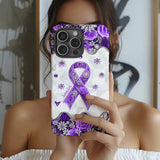 Cancer Awareness - Personalized Pancreatic Cancer Awareness Full Print Phone Case