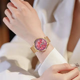 Each Rose Holds A Piece Of Your Heart - Personalized Mother Women Hand Watch