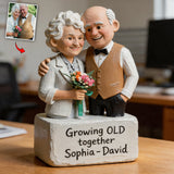 I Love You - Personalized Couple Custom Shaped Wood Plaque