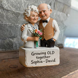 I Love You - Personalized Couple Custom Shaped Wood Plaque