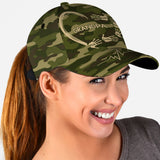 Grandpa Dad Kids Handprints - Personalized Father Classic Cap