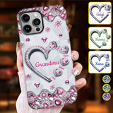 Grandma's Sweethearts Gift For Grandma, Mom,.. - Personalized Grandma Full Print Phone Case