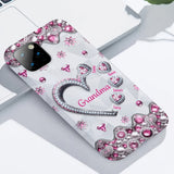 Grandma's Sweethearts Gift For Grandma, Mom,.. - Personalized Grandma Full Print Phone Case