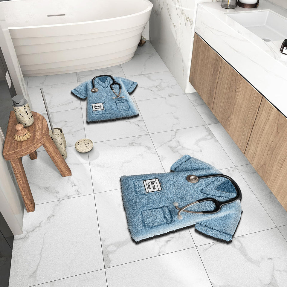 Best Nurse Ever - Personalized Nurse Non-Slip Tufted Rug