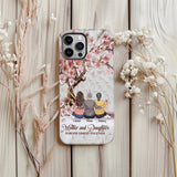 Mother And Daughters Forever Linked Together - Personalized Mother Full Print Phone Case