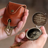 Your God Is With You Wherever You Go - Personalized Christian Compass
