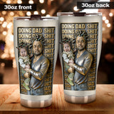 Funny Dad Gifts - Personalized Father Tumbler With Gift Box