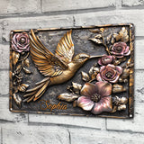 And Find My Soul Garden - Housewarming Gift For Gardener, Outdoor Decor - Personalized Gardening Rectangle Metal Sign