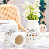 If Nanas Were Flowers - Personalized Grandma Ceramic Flower Vase