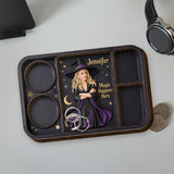 Witching Hour - Personalized Witch Wood Tray