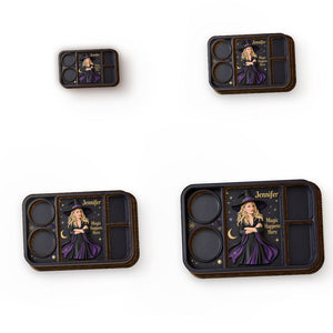 Witching Hour - Personalized Witch Wood Tray