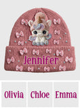 Adorable Unicorn - Personalized Kid Beanie Hat