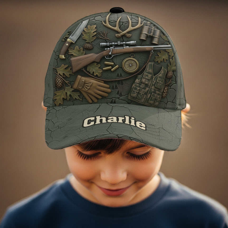 Love Hunting - Personalized Hunting Classic Cap