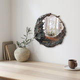 The Witch Is In - Personalized Witch Wall Hanging Mirror