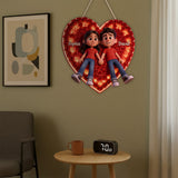 Any Photo Perfect Gift For Couple - Personalized Couple LED Light Acrylic Sign