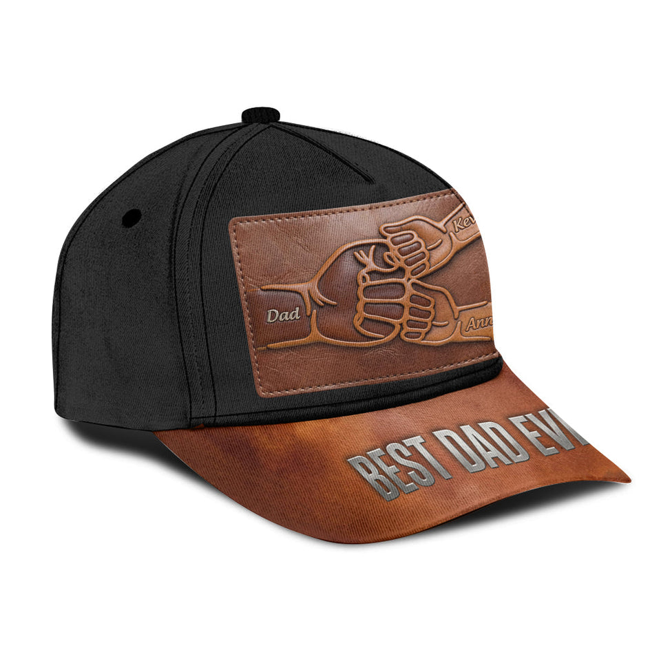 Best Dad Ever - Personalized Father Classic Cap