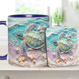 Love Turtles - Personalized Turtle Accent Mug