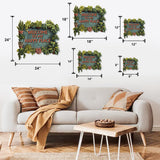 Welcome To My Happy Place - Personalized Gardening Cut Metal Sign