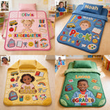 Back To School - Personalized Kid Nap Mat