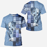 Love Labrador Retriever - Personalized Dog All Over Shirt
