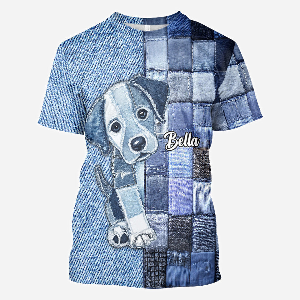 Love Labrador Retriever - Personalized Dog All Over Shirt