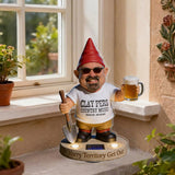 My Territory Get Out - Personalized Gardening Solar Acrylic Light