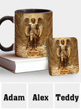 Mug chrétien personnalisé à l'effigie de l'archange Michel