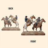 Strong Cowboys - Personalized Western Outfit Custom Shaped Acrylic Plaque