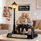 Couple Gift - Personalized Couple Custom Shaped Acrylic Plaque