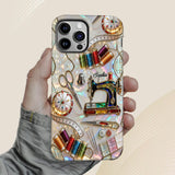 Love Sewing - Personalized Sewing Full Print Phone Case