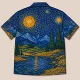 Gogh Fishing - Personalized Fishing Hawaiian Shirt