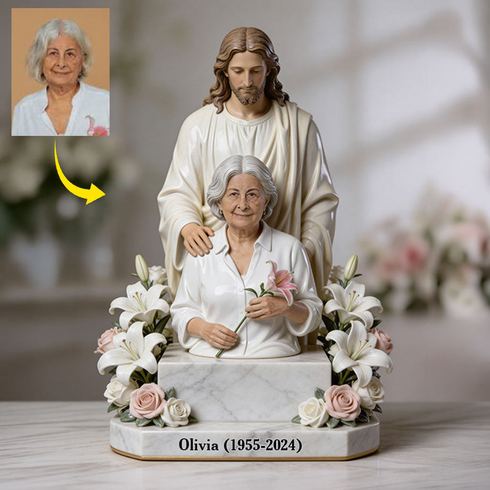 Cadeau commémoratif pour les êtres chers disparus - Plaque commémorative personnalisée en acrylique.