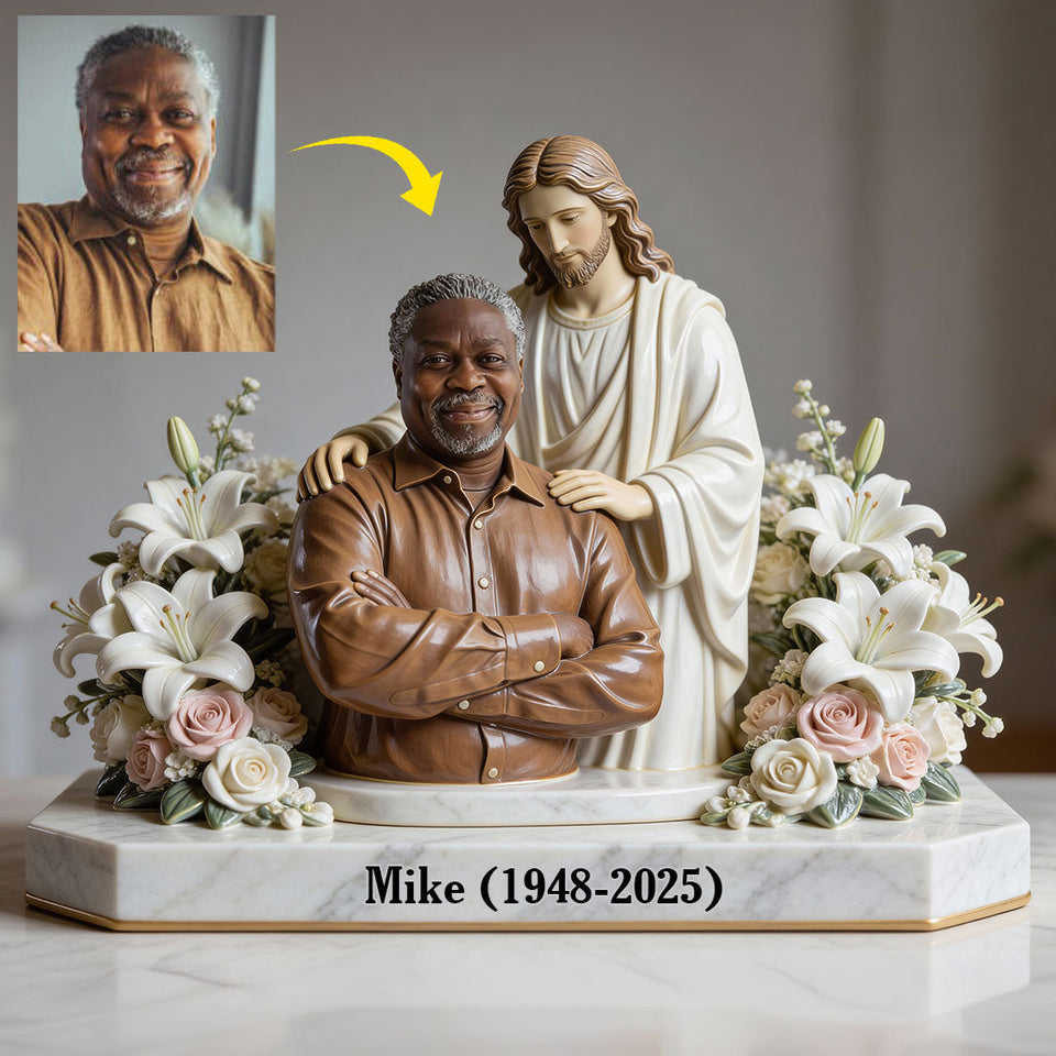 Cadeau commémoratif pour les êtres chers disparus - Plaque commémorative personnalisée en acrylique.