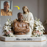 Cadeau commémoratif pour les êtres chers disparus - Plaque commémorative personnalisée en acrylique.