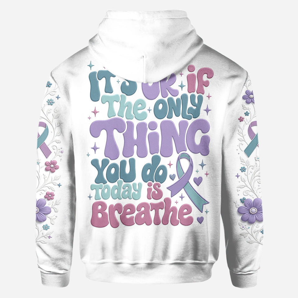 You Matter Teal Purple - Personalized Suicide Prevention All Over Shirt