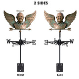 When The Wind Blows Know That I'm Near - Personalized Memorial Weather Vane