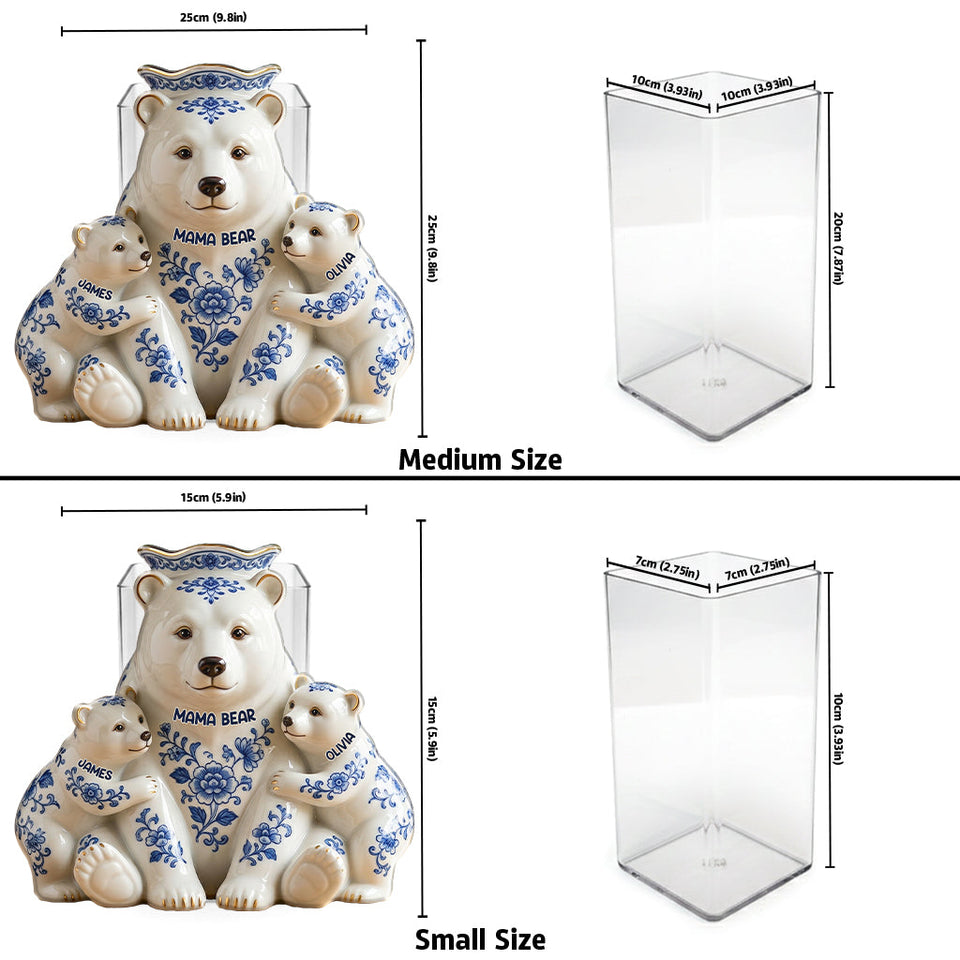 Mama Bear - Personalized Mother Acrylic Pot