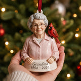 In Loving Memory - Personalized Memorial Premium 3D Ornament
