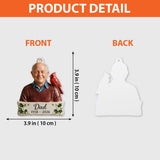 In Loving Memory - Personalized Memorial Premium 3D Ornament