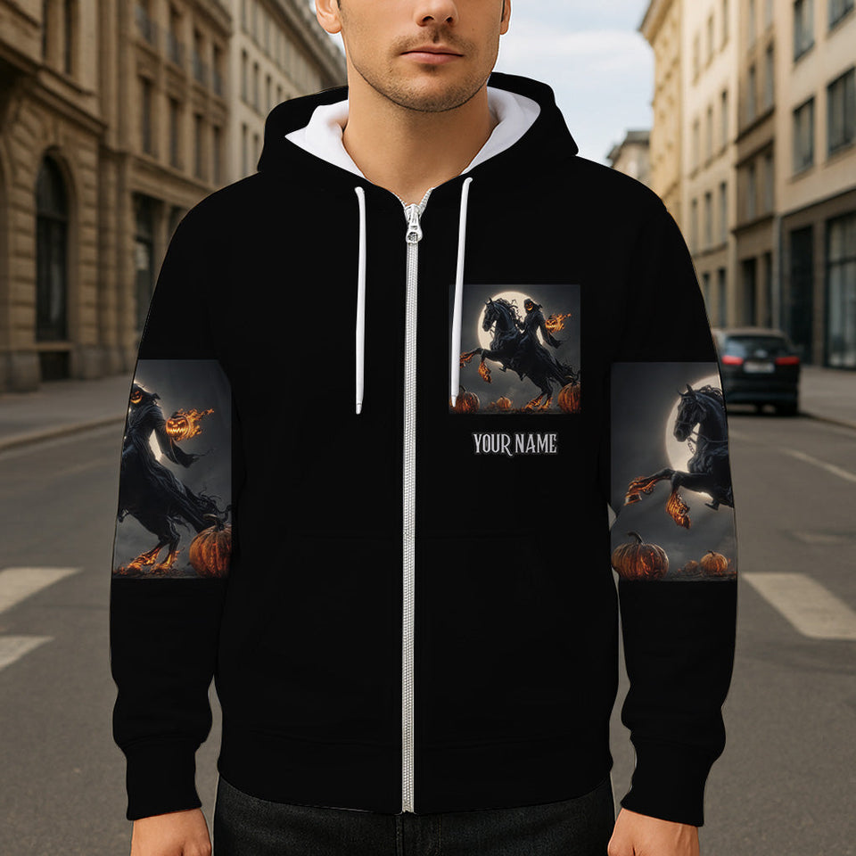 Hello Darkness - Personalized Skull All Over Shirt