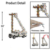 Keep The Lights On - Personalized Lineman Ornament