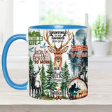 Love Hunting - Personalized Hunting Accent Mug