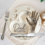 Dad You Are The Piece That Holds Us Together - Personalized Father Ceramic Round Plate