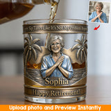 Every Sip Tastes Like It’s Not My Problem Anymore - Personalized Retired Whiskey Glass