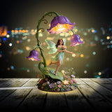 Self Love Gift, Gift for Women - Personalized Flower Lover Acrylic LED Night Light