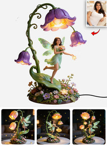Self Love Gift, Gift for Women - Personalized Flower Lover Acrylic LED Night Light