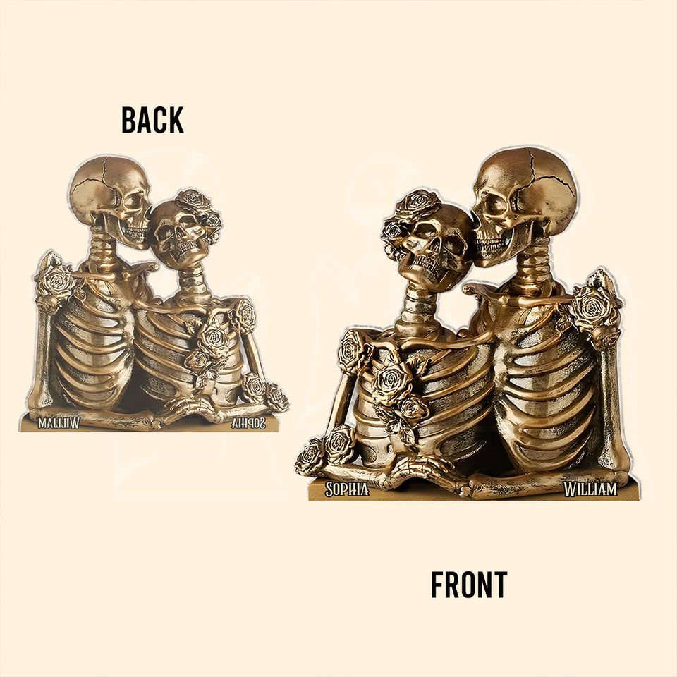 I'm Yours - Personalized Skull Custom Shaped Acrylic Plaque