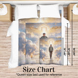 They Walk Beside Us Everyday - Personalized Memorial Blanket