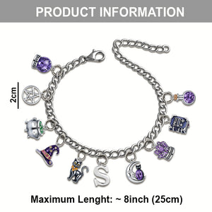 Wicked Witch - Personalized Witch Bracelet With Charms